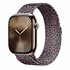 Microsonic Apple Watch Series 8 41mm Kordon Luxe Metal Leopard Lila 2