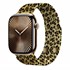 Microsonic Apple Watch Series 9 41mm Kordon Luxe Metal Leopard Sarı 2