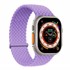 Microsonic Apple Watch SE 2022 40mm Kordon Medium Size 147mm Knitted Fabric Single Loop Lila 1