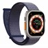 Microsonic Apple Watch SE 2022 44mm Hasırlı Kordon Woven Lacivert 1
