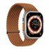 Microsonic Apple Watch SE 2022 44mm Kordon Large Size 160mm Knitted Fabric Single Loop Kahverengi 1