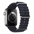 Microsonic Apple Watch SE 2022 44mm Kordon Aqua Belt Lacivert 1