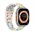 Microsonic Apple Watch SE 2022 44mm Kordon Harmony Edition Beyaz 1