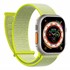 Microsonic Apple Watch SE 40mm Hasırlı Kordon Woven Sarı 1