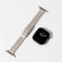 Microsonic Apple Watch Series 8 45mm Kordon Metal Fish Tail Style Gümüş 2