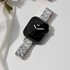 Microsonic Apple Watch Series 8 45mm Kordon Metal Fish Tail Style Gümüş 3