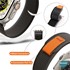 Microsonic Apple Watch SE 44mm Kordon Hike Spiral Kahverengi 7