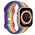 Microsonic Apple Watch SE 44mm Kordon ActiveFlex Wristband Pride Edition 1