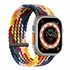 Microsonic Apple Watch SE 44mm Kordon Medium Size 147mm Knitted Fabric Single Loop Multi Color 1