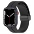 Microsonic Apple Watch Ultra Kordon Ribbon Line Siyah Lacivert 1