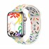 Microsonic Apple Watch Series 9 41mm Silikon Kordon V2 Pride Edition Beyaz 1