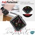 Microsonic Apple Watch SE 2022 44mm Kılıf 360 Full Round Soft Silicone Şeffaf 5