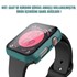 Microsonic Apple Watch Series 9 45mm Kılıf Matte Premium Slim WatchBand Koyu Yeşil 2