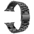Microsonic Apple Watch SE 2022 40mm Metal Stainless Steel Kordon Siyah 1
