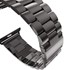 Microsonic Apple Watch SE 44mm Metal Stainless Steel Kordon Siyah 3