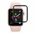 Microsonic Apple Watch SE 2022 40mm Tam Kaplayan Temperli Cam Full Ekran koruyucu Siyah 1