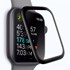 Microsonic Apple Watch SE 2022 40mm Tam Kaplayan Temperli Cam Full Ekran koruyucu Siyah 2
