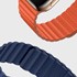 Microsonic Apple Watch Series 8 45mm Twist Leather Loop Kordon Siyah 4