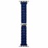 Microsonic Apple Watch Series 11 46mm Flame Metal Stainless Kordon Lacivert 1