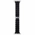 Microsonic Apple Watch Series 11 46mm Flame Metal Stainless Kordon Siyah 1