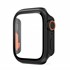 Microsonic Apple Watch SE 44mm Kılıf Apple Watch Ultra Dönüştürücü Ekran Koruyucu Kasa Siyah 1
