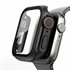 Microsonic Apple Watch SE 44mm Kılıf Apple Watch Ultra Dönüştürücü Ekran Koruyucu Kasa Siyah 2
