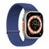 Microsonic Apple Watch Series 5 40mm Kordon Small Size 127mm Knitted Fabric Single Loop Mavi 1