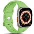 Microsonic Apple Watch Series 5 44mm Kordon ActiveFlex Wristband Yeşil 1