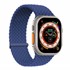 Microsonic Apple Watch Series 6 40mm Kordon Medium Size 147mm Knitted Fabric Single Loop Mavi 1