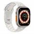 Microsonic Apple Watch Series 7 45mm Kordon Flame Circle Beyaz 1