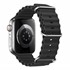 Microsonic Apple Watch Series 8 41mm Kordon Aqua Belt Siyah 1