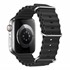 Microsonic Apple Watch Series 10 42mm Kordon Aqua Belt Siyah 1