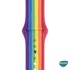 Microsonic Apple Watch Series 3 42mm Kordon ActiveFlex Wristband Pride Edition 3