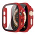 Microsonic Apple Watch Ultra Kılıf Matte Premium WatchBand Kırmızı 1