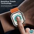 Microsonic Apple Watch Ultra 2 Tam Kaplayan Cam Ekran Koruyucu V2 Gümüş 7