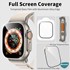 Microsonic Apple Watch Ultra Tam Kaplayan Cam Ekran Koruyucu V2 Gold 4