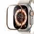 Microsonic Apple Watch Ultra Tam Kaplayan Cam Ekran Koruyucu V2 Turuncu 1