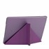Microsonic Apple iPad 9 7 2017 A1822-A1823 Folding Origami Design Kılıf Mor 2