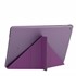 Microsonic Apple iPad Mini 4 A1538-A1550 Folding Origami Design Kılıf Mor 2