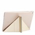 Microsonic Apple iPad Mini 5 7 9 2019 A2133-A2124-A2125-A2126 Folding Origami Design Kılıf Gold 2