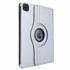 Microsonic Apple iPad Pro 12 9 2020 4 Nesil Kılıf A2229-A2069-A2232 360 Rotating Stand Deri Gümüş 2