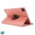 Microsonic Apple iPad Pro 12 9 2021 5 Nesil Kılıf A2378-A2461-A2379-A2462 360 Rotating Stand Deri Rose Gold 3