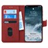 Microsonic Apple iPhone 11 6 1 Kılıf Fabric Book Wallet Kırmızı 1