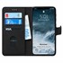 Microsonic Apple iPhone 11 6 1 Kılıf Fabric Book Wallet Siyah 1