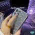 Microsonic Apple iPhone 11 Kılıf Bling Rhinestones Mor 7
