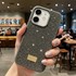 Microsonic Apple iPhone 12 Kılıf Cosmic Shine Koyu Gri 2