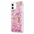 Microsonic Apple iPhone 11 Kılıf Glitter Liquid Holder Pembe 2