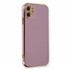 Microsonic Apple iPhone 12 Kılıf Olive Plated Lila 1