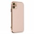 Microsonic Apple iPhone 12 Kılıf Olive Plated Pembe 1