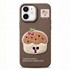 Microsonic Apple iPhone 11 Kılıf Stitched Puppy Plush Cherry Cake 1